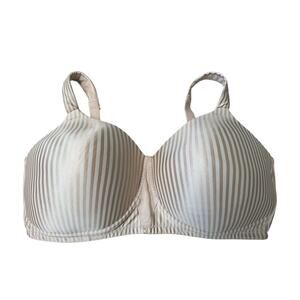 PLAYTEX Bra size 40 DD; Black; No Underwire; Lightly Padded;  NWOT